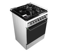 Плита газоэлектрическая FLG5611AG серо-черная Grunhelm