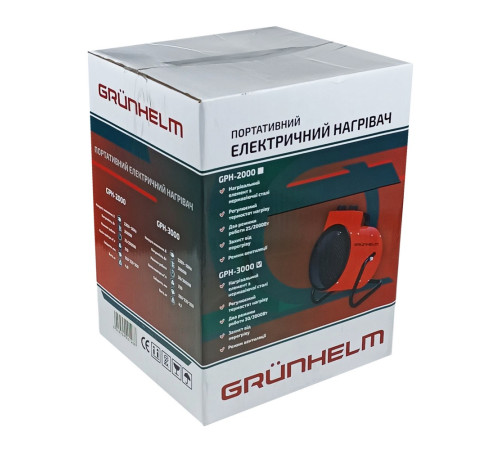 Обігрівач електричний GPH-3000 Grunhelm 