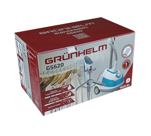 Відпарювальна станція 1600 Вт Grunhelm GS620