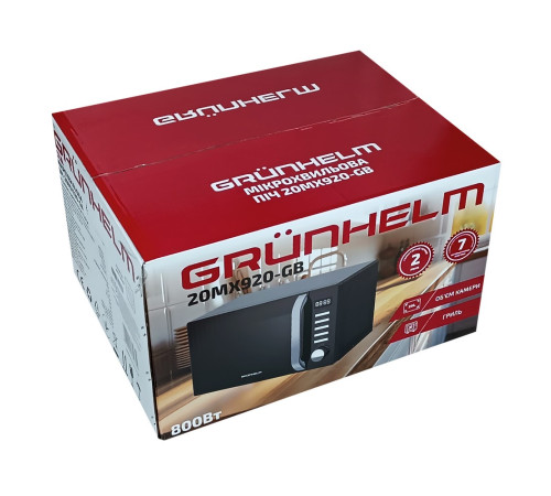Мікрохвильова піч Grunhelm 20MX920-GB Мікрохвильова піч Grunhelm 20MX920-GB