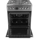 Плита газоэлектрическая Grunhelm FD66234I Нержавейка