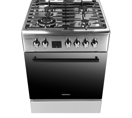 Плита газоэлектрическая Grunhelm FD66234I Нержавейка
