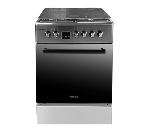 Плита газоэлектрическая Grunhelm FD66234I Нержавейка