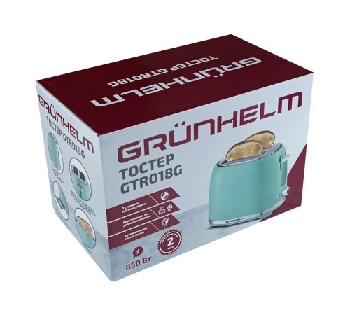 Тостер GTR018G Grunhelm