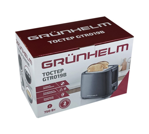 Тостер GTR019B Grunhelm