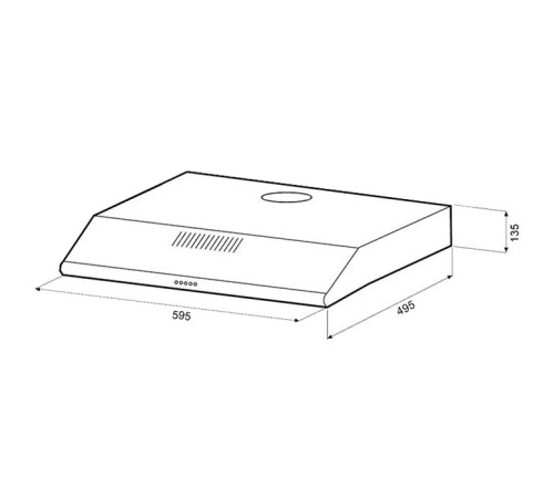 Витяжка Grunhelm GVP 220 W
