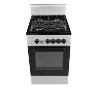 Плита газовая Grunhelm G4F5600W серая