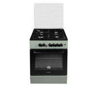 Плита газовая Grunhelm G4FG66124GB Серо-черная