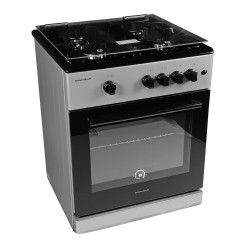 Плита газова Grunhelm G4FG6612GB Сіро-чорний