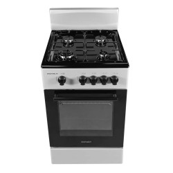 Плита газова G4F6600GB сіра Grunhelm