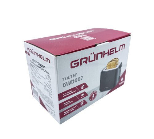 Тостер Grunhelm GWD007