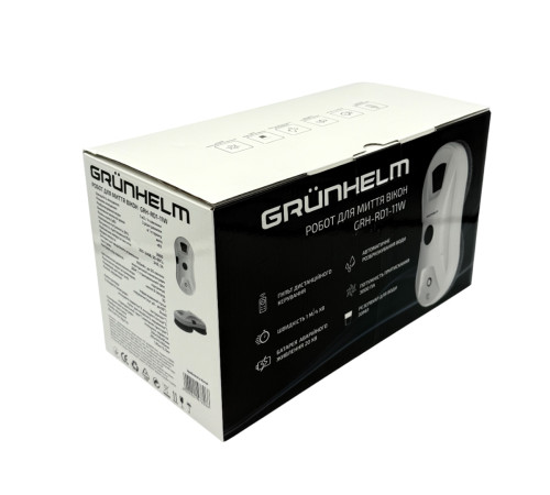 Робот для мойки окон GRH-RD1-11W белый Grunhelm