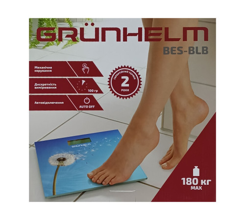 Ваги для ванної GRUNHELM BES-BLB (Одуван)