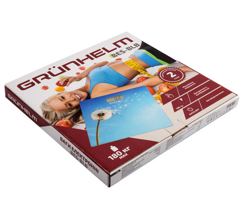 Ваги для ванної GRUNHELM BES-BLB (Одуван)