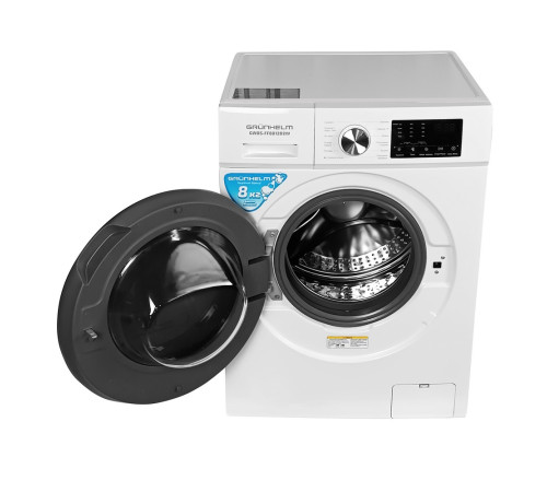 Прально-сушильна машина авт GWDS-FF8812D2W Grunhelm