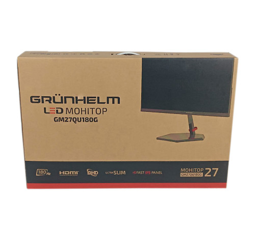 МОНІТОР 27'' GM27QU180G Grunhelm