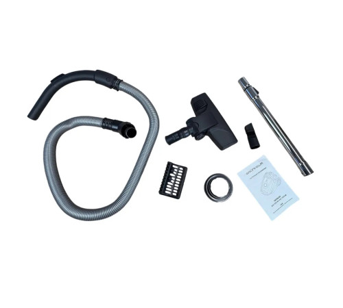 Пилосос GVC-1703 HS з мішком ECO POWER Grunhelm сіро-чорний