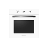 Духова шафа GMG 465 WG біла мех. таймер Grunhelm