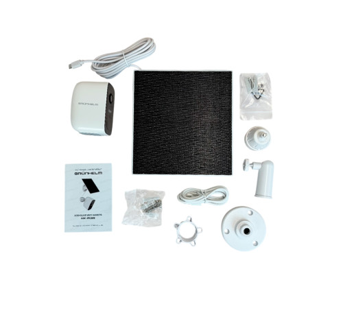 Наружная WiFi камера GOC-IPC209 с солнечной панелью Grunhelm