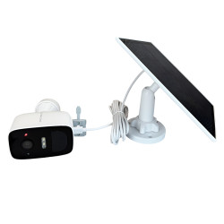 Наружная WiFi камера GOC-IPC209 с солнечной панелью Grunhelm