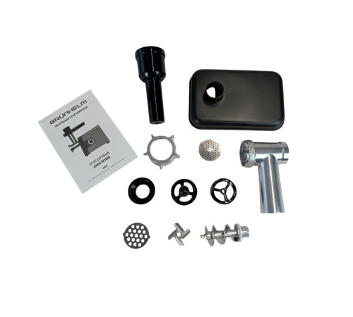 М'ясорубка електрична AMG181BA 1800 Вт Grunhelm