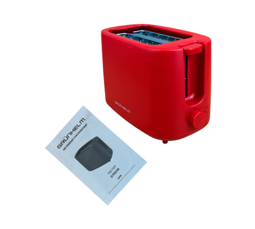 Тостер GTR01R червоний Grunhelm