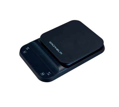 Ваги кухонні з таймером для кави та спецій - KES-030B чорнi Grunhelm