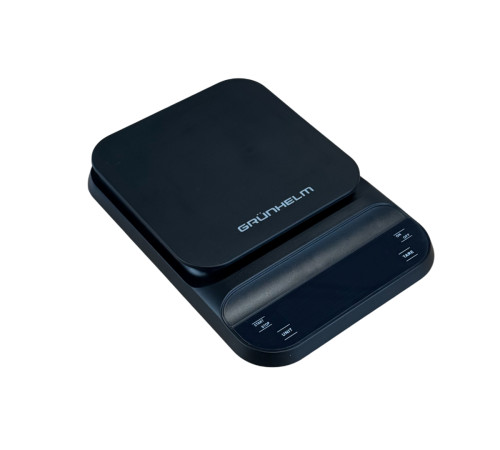 Ваги кухонні з таймером для кави та спецій - KES-030B чорнi Grunhelm