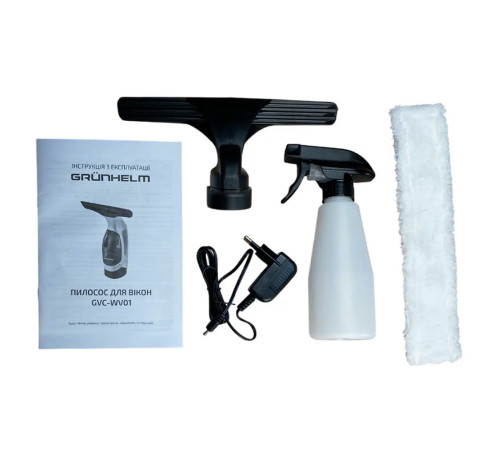 Пылесос для окон акум. GVC-WV01 Grunhelm