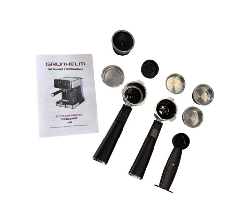 Эспрессо кофеварка GEC003AМС Grunhelm