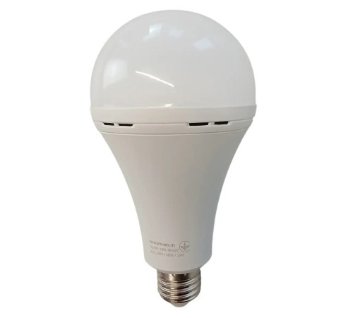 Лампа LED аварійна - GEA60-15W-4K-E27 Grunhelm