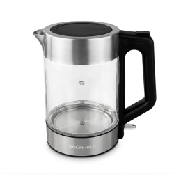 Електрочайник Скло - EKG-25707B чорний Grunhelm