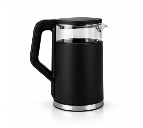 Електрочайник Скло - EKG-25702B чорний Grunhelm