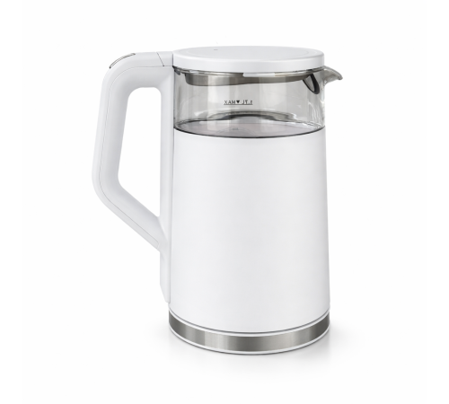 Електрочайник Скло - EKG-25702W бiлий Grunhelm