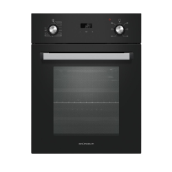 Духова шафа GBA-45D1B чорна мех.таймер Grunhelm