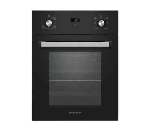 Духова шафа GBA-45D1B чорна мех.таймер Grunhelm