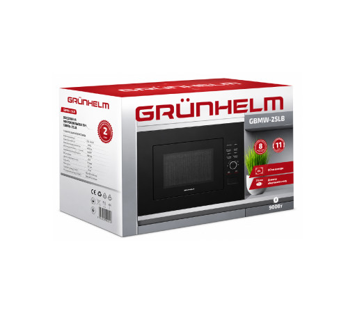 Микроволновая печь встроенная - GBMW-25LB Grunhelm