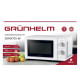 Микроволновая печь – 20MX715-W (белая) 20л, 700 Вт, мех. Grunhelm