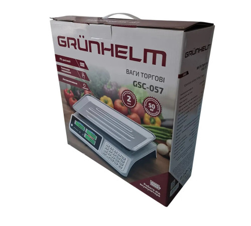 Весы торговые GSC-057 Grunhelm