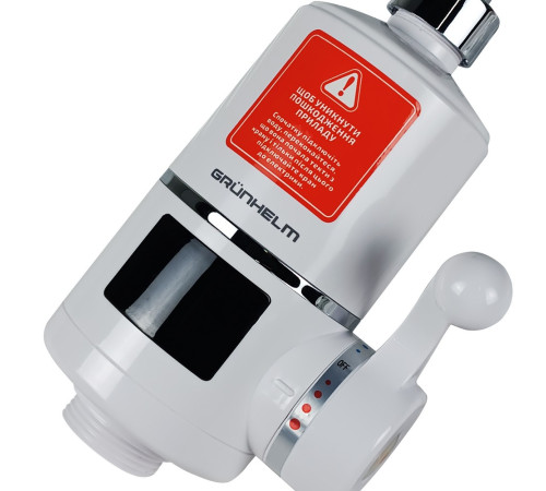 ЕЛЕКТРОНАГРІВАЧ ПРОТОЧНОЇ ВОДИ EWH-1X-3G-FLX-LED