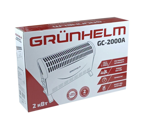 Конвекторный обогреватель Grunhelm GC-2000A Конвекторный обогреватель Grunhelm GC-2000A