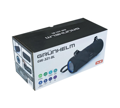 Портативная колонка GW-321-BL Grunhelm